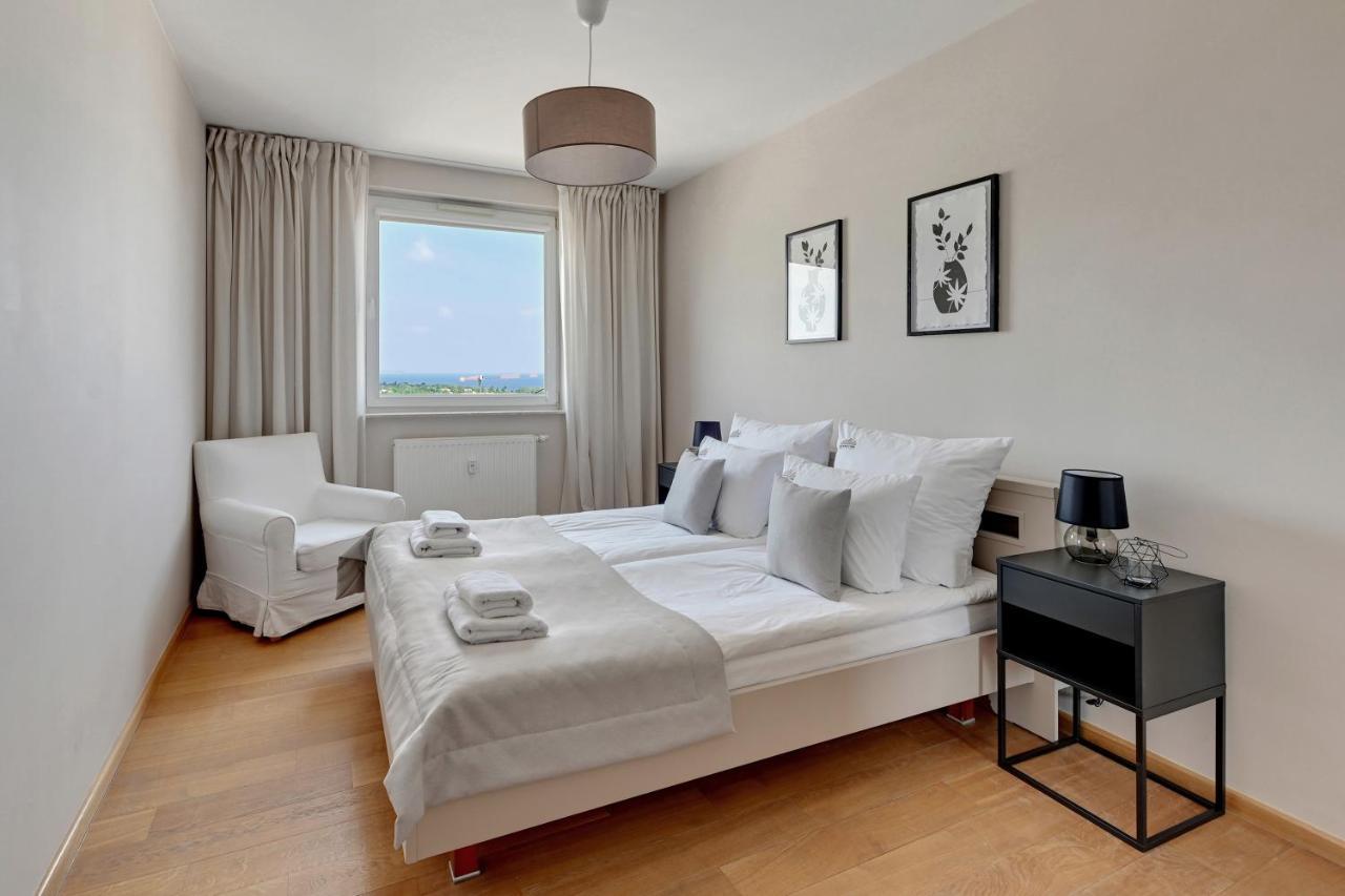 Top Floor Z Widokiem Na Morze By Downtown Apartments Gdansk Dış mekan fotoğraf