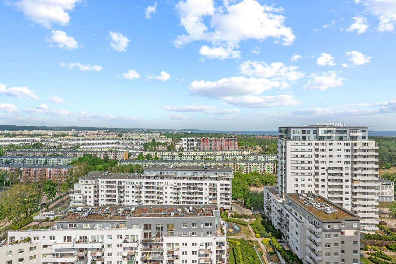 Top Floor Z Widokiem Na Morze By Downtown Apartments Gdansk Dış mekan fotoğraf